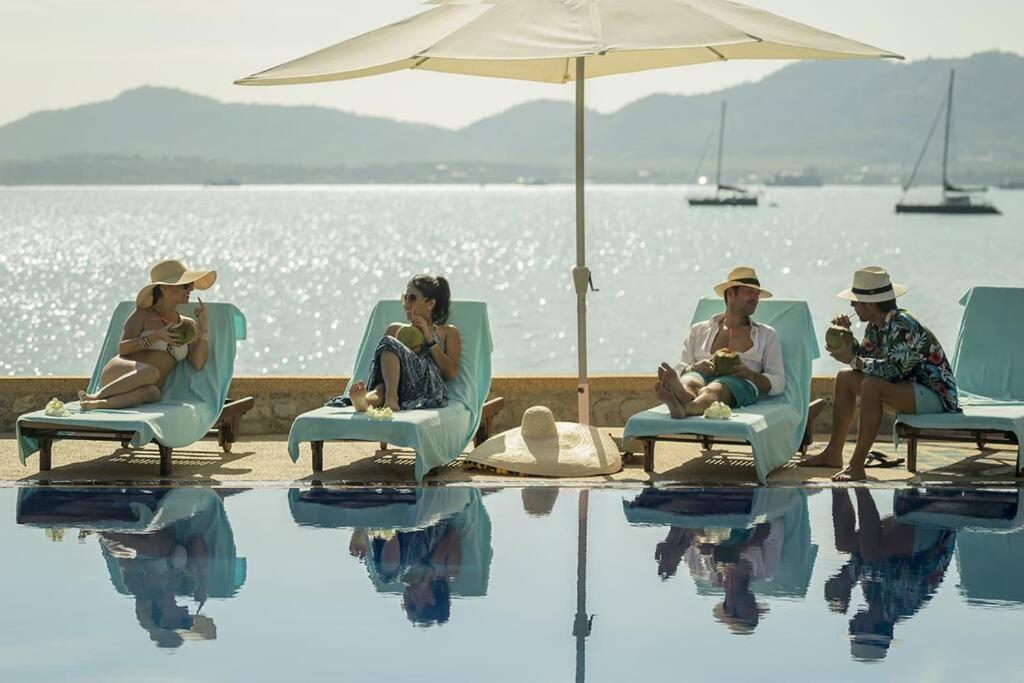 Villa Nirvana - Beachfront Tropical Chic 4Br Haven In Cape Panwa, Phuket Ban Makham Esterno foto