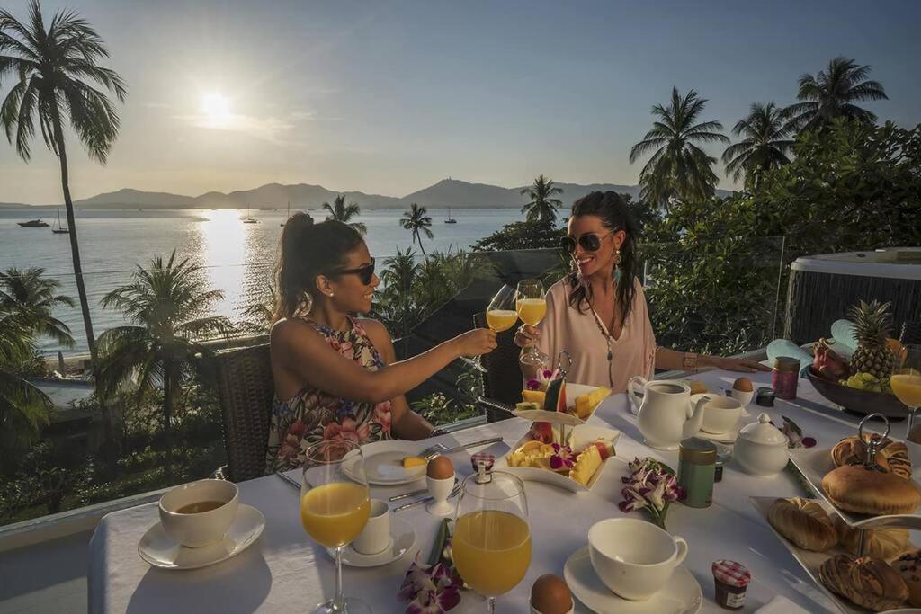 Villa Nirvana - Beachfront Tropical Chic 4Br Haven In Cape Panwa, Phuket Ban Makham Esterno foto