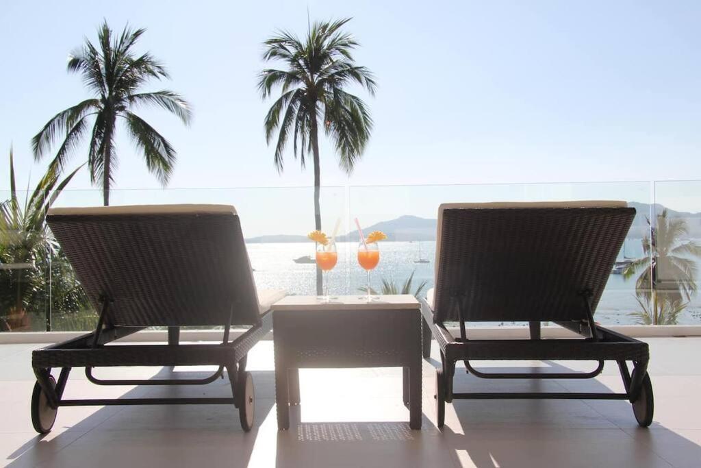 Villa Nirvana - Beachfront Tropical Chic 4Br Haven In Cape Panwa, Phuket Ban Makham Esterno foto