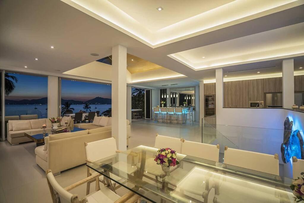Villa Nirvana - Beachfront Tropical Chic 4Br Haven In Cape Panwa, Phuket Ban Makham Esterno foto