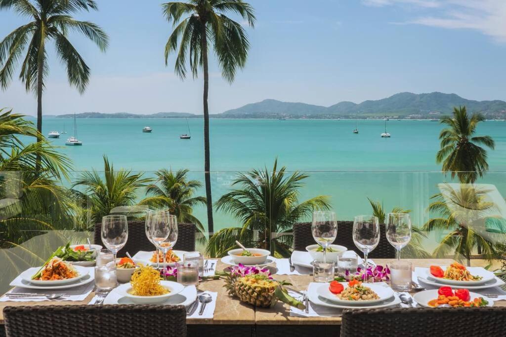 Villa Nirvana - Beachfront Tropical Chic 4Br Haven In Cape Panwa, Phuket Ban Makham Esterno foto