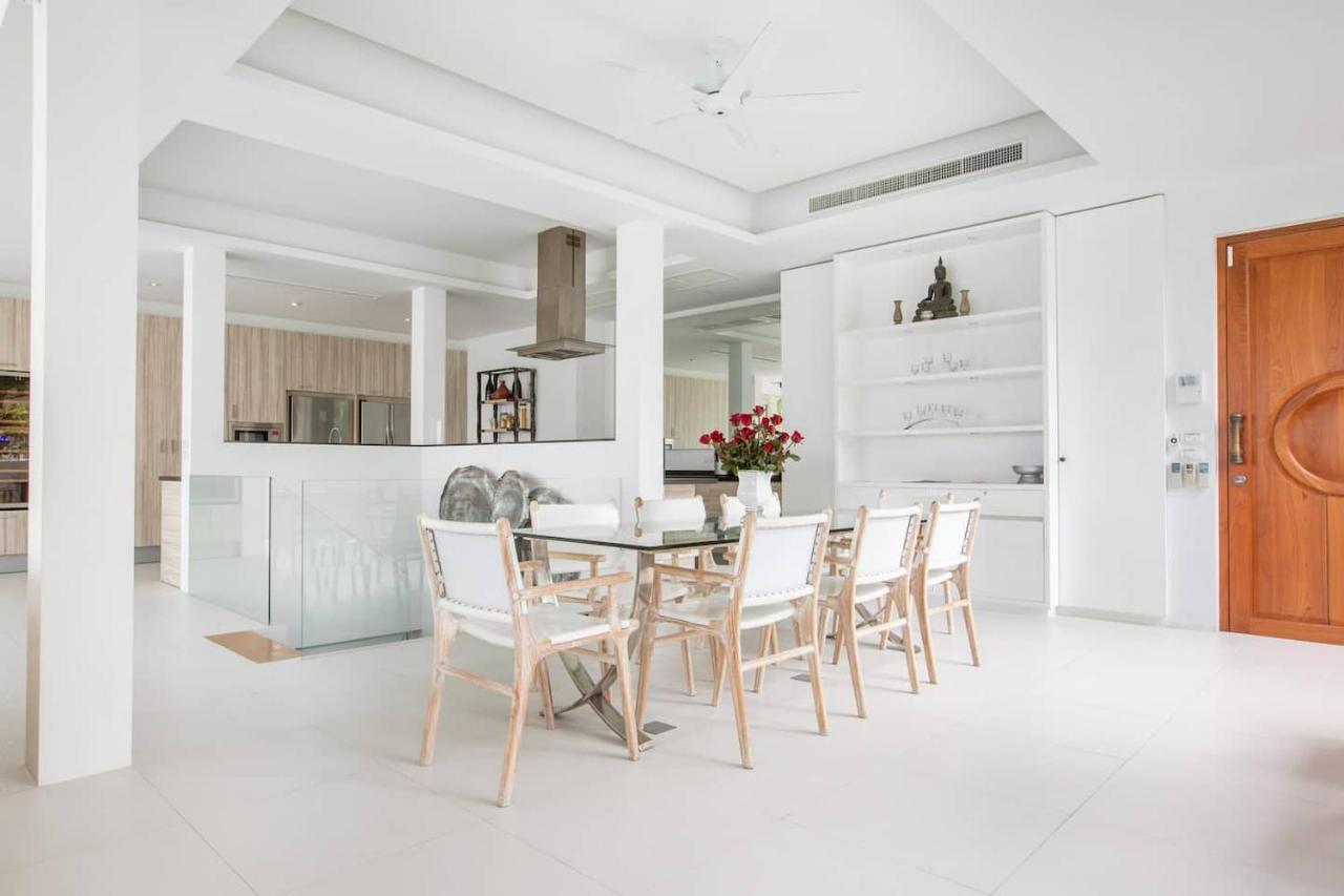 Villa Nirvana - Beachfront Tropical Chic 4Br Haven In Cape Panwa, Phuket Ban Makham Esterno foto